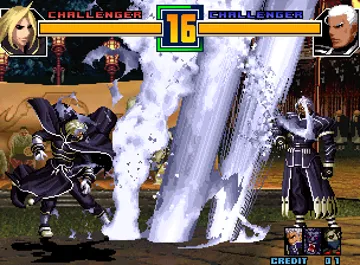 Crouching Tiger Hidden Dragon 2003 Super Plus alternate (The King of Fighters 2001 bootleg) screen shot game playing